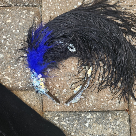 Cicci Dance and Ice Skating Feathered Show Costume - Picture 7 of 8